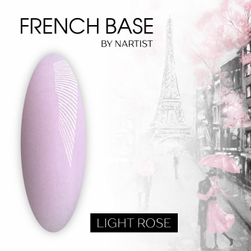 Nartist French base Light Rose/15 ml