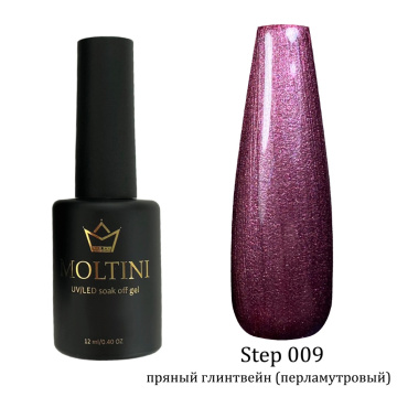 Молтини цветной гель-лак Step 009 12мл