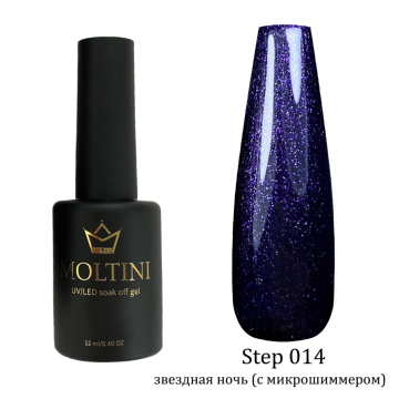 Молтини цветной гель-лак Step 014 12мл